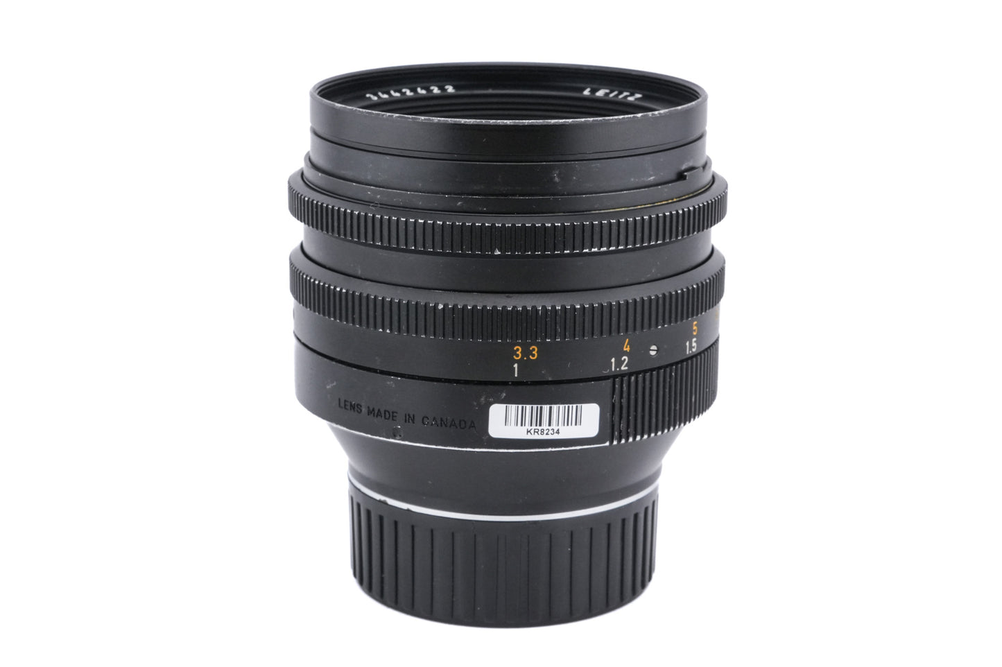 Leica 50mm f1 Noctilux-M (Type III) (11821) + Lens Hood (12544)