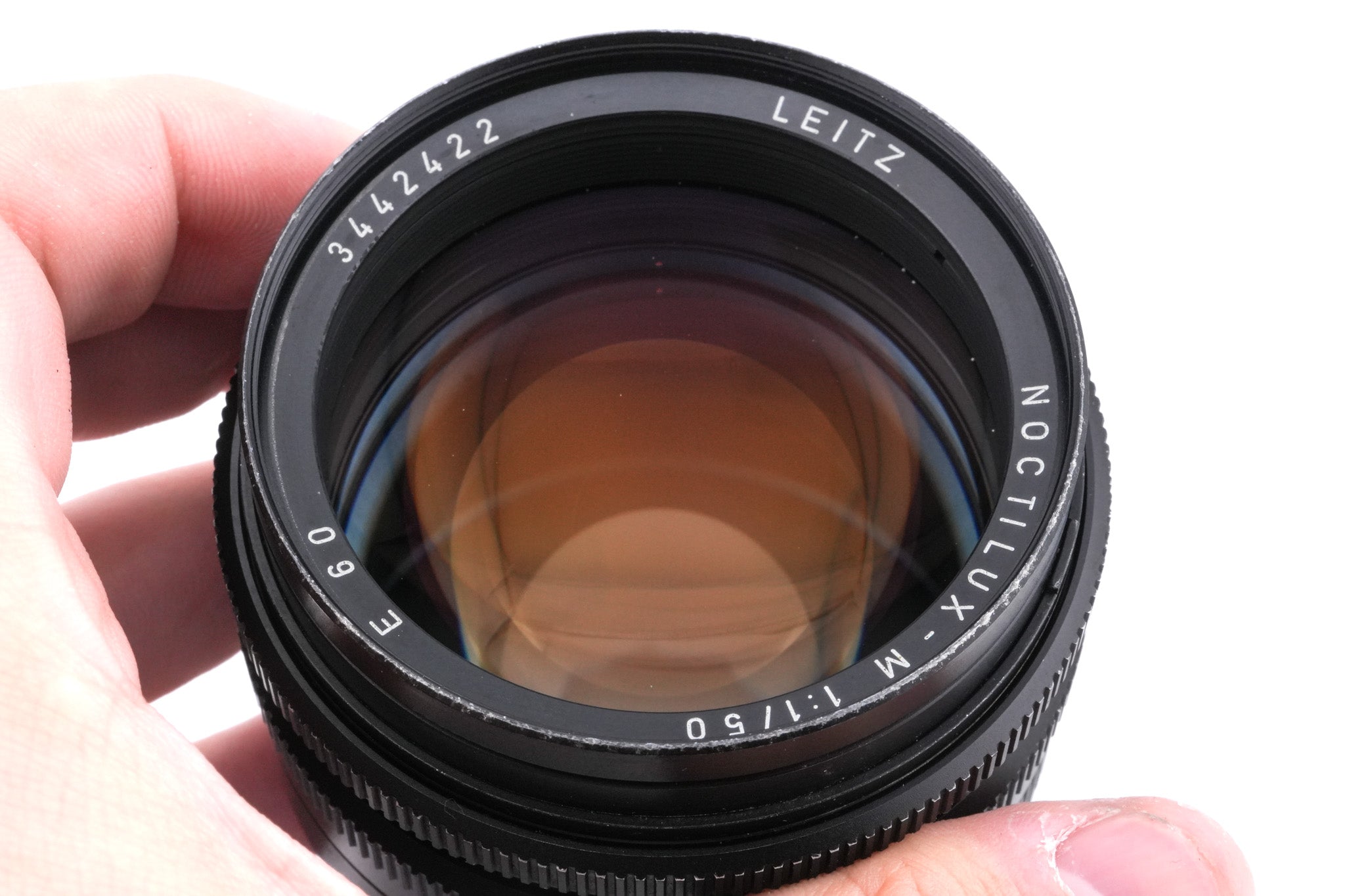 Leica 50mm f1 Noctilux-M (Type III) (11821) + Lens Hood (50mm f1) (12544)