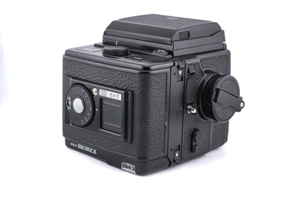 Zenza Bronica GS-1 + 120 Film Back GS + Waist Level Finder