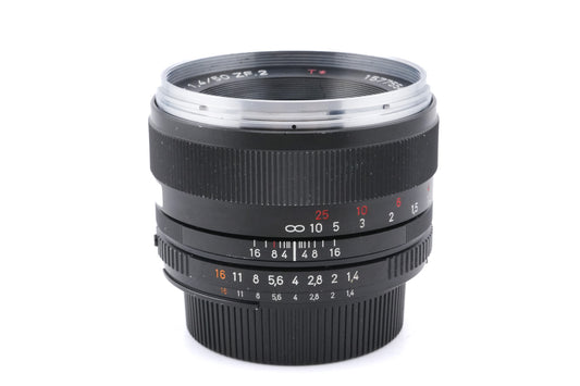 Carl Zeiss 50mm f1.4 Planar T* ZF.2