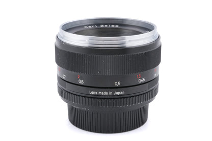 Carl Zeiss 50mm f1.4 Planar T* ZF.2