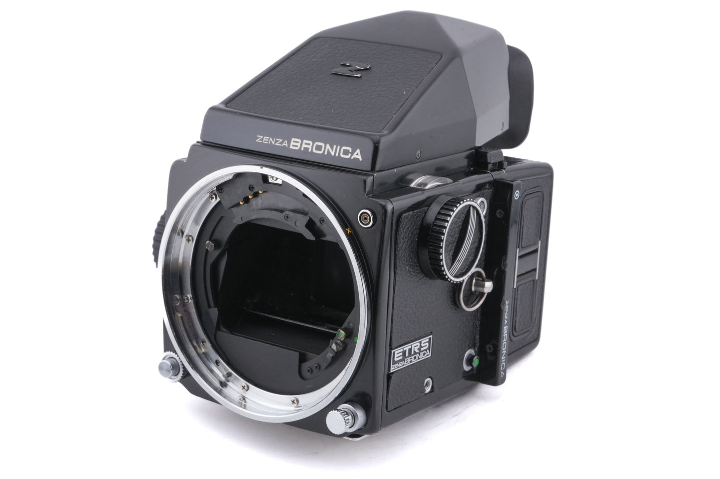 Zenza Bronica ETRS + ETR 120 Film Back + Prism Finder E