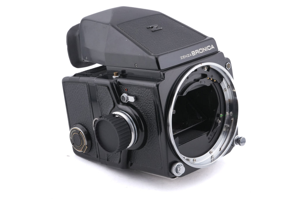 Zenza Bronica ETRS + ETR 120 Film Back + Prism Finder E