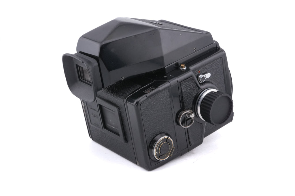 Zenza Bronica ETRS + ETR 120 Film Back + Prism Finder E