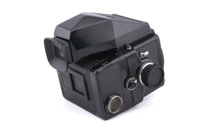 Zenza Bronica ETRS + ETR 120 Film Back + Prism Finder E