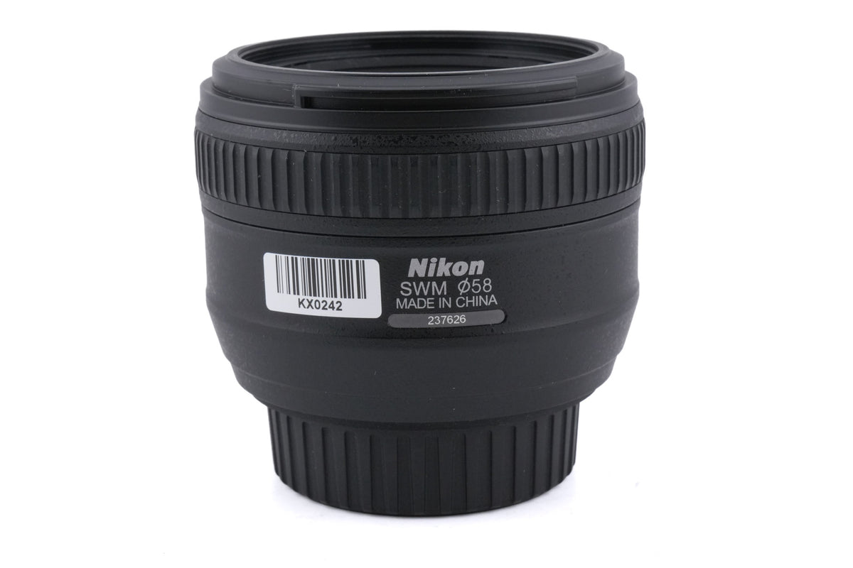 Nikon 50mm f1.4 AF-S Nikkor G