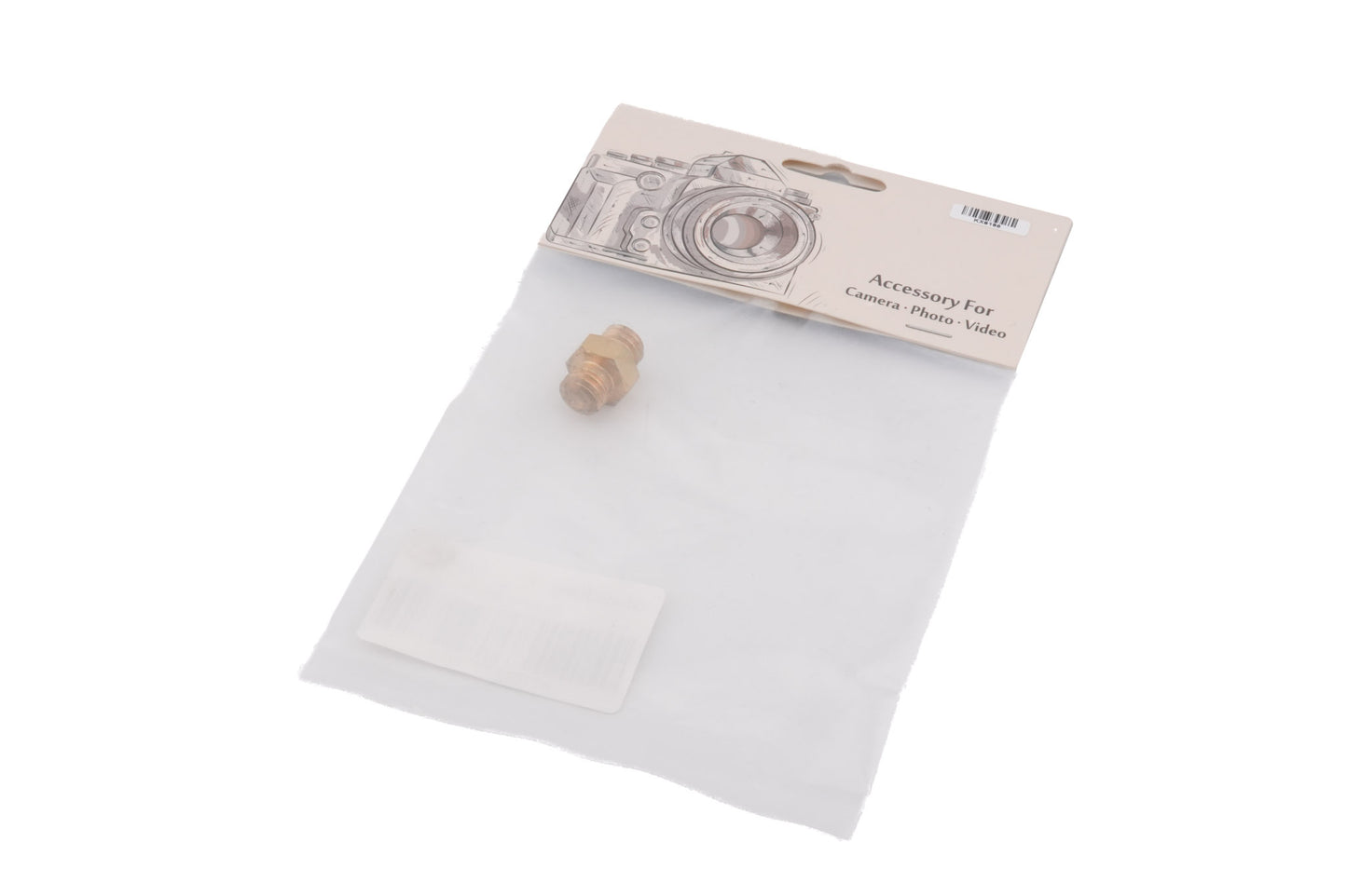 StudioKing MC-1060A 3/8" - 3/8" Male Spigot Adapter