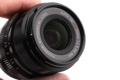 Fujifilm 23mm f2 Super EBC Fujinon Aspherical XF R WR