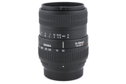 Sigma 55-200mm f4-5.6 DC