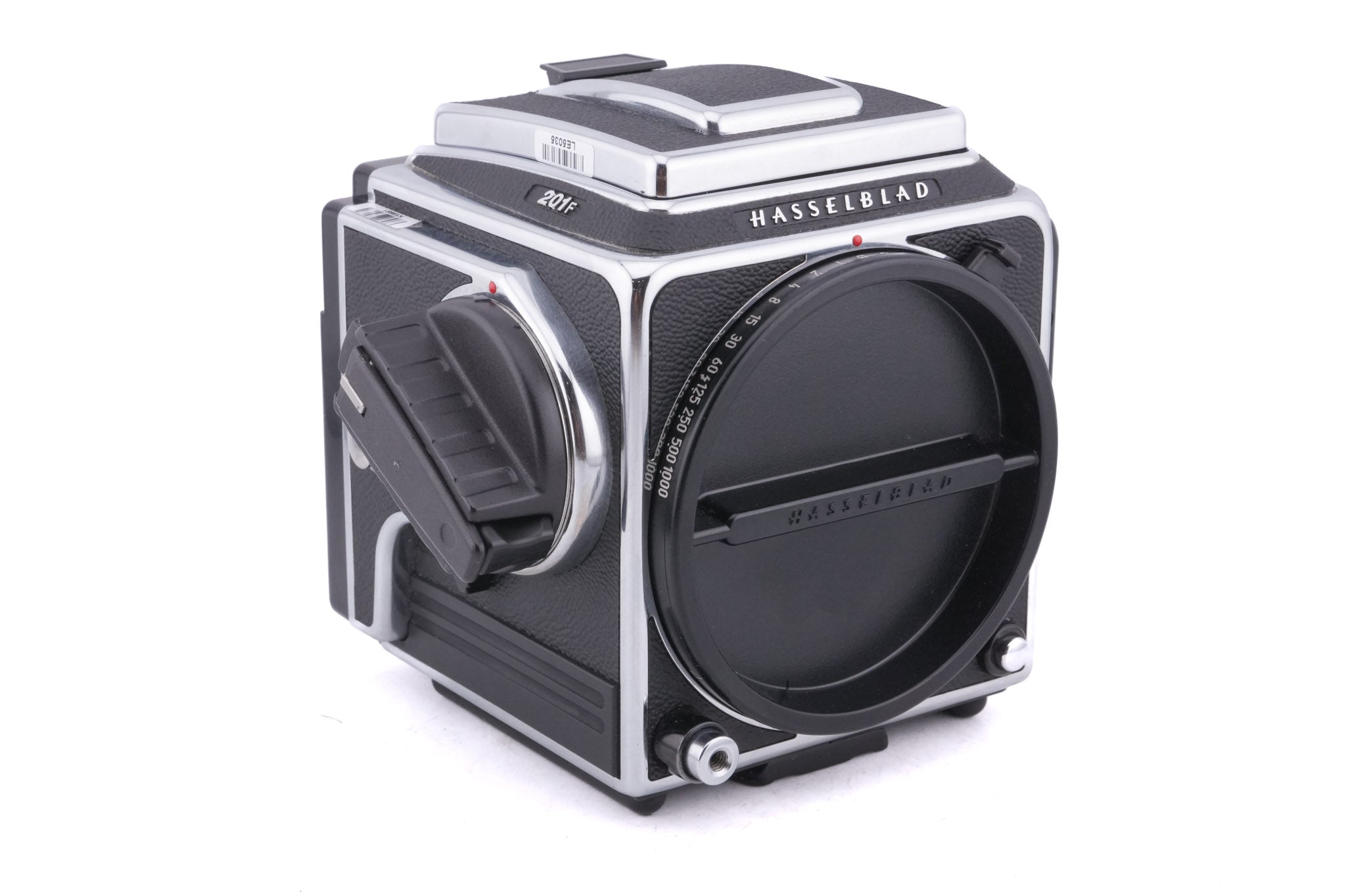 Hasselblad 201F (Silver, 10529) + Waist Level Finder (New / Chrome, 42315) + Acute Matte D Microprism / Split Image Focusing Screen (42215)