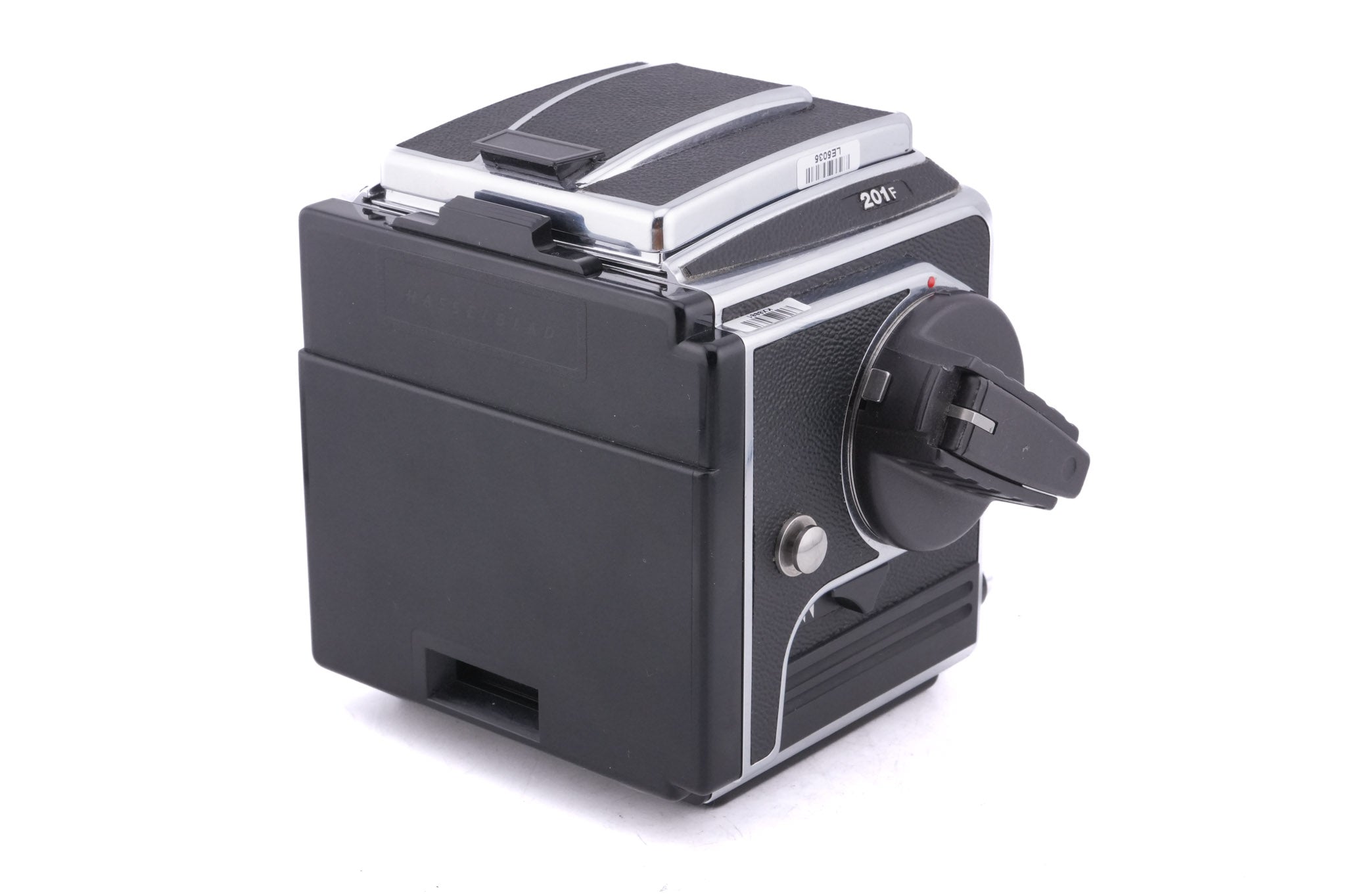 Hasselblad 201F (Silver, 10529) + Waist Level Finder (New / Chrome, 42315) + Acute Matte D Microprism / Split Image Focusing Screen (42215)