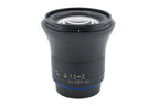 Carl Zeiss 21mm f2.8 Distagon T* Milvus ZE