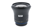 Carl Zeiss 21mm f2.8 Distagon T* Milvus ZE