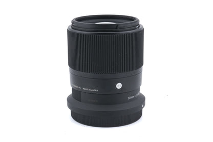 Sigma 30mm f1.4 DC DN Contemporary