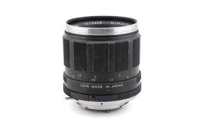 Minolta 100mm f3.5 Auto Tele Rokkor-QE