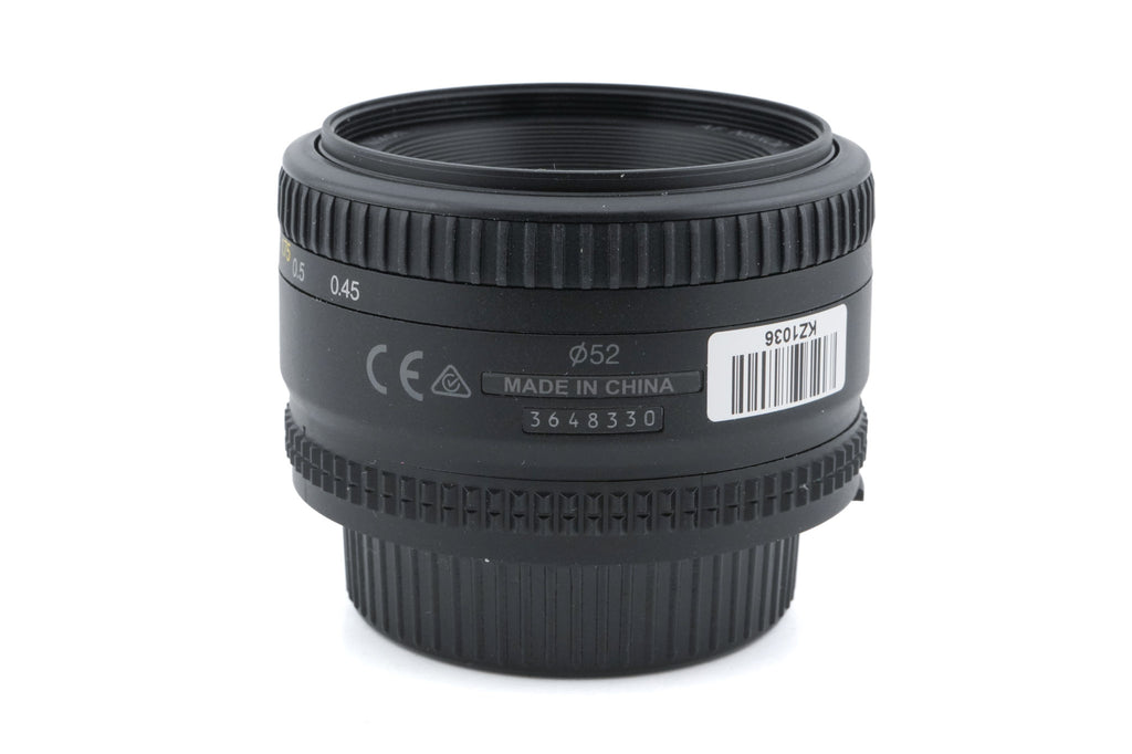 Nikon 50mm f1.8 AF Nikkor D