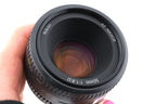 Nikon 50mm f1.8 AF Nikkor D
