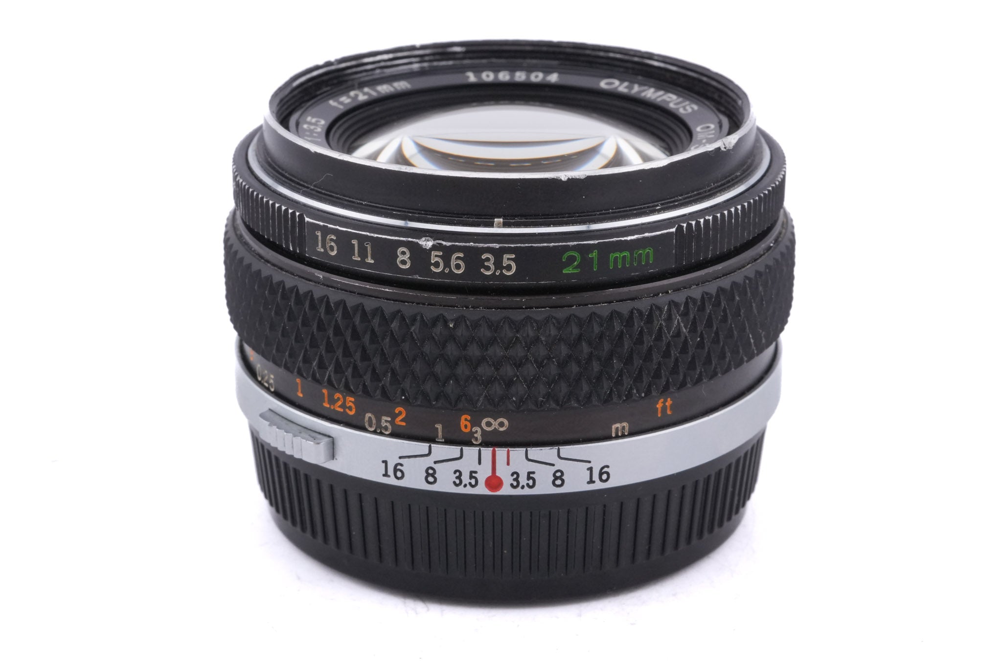 Olympus 21mm f3.5 G.Zuiko Auto-W