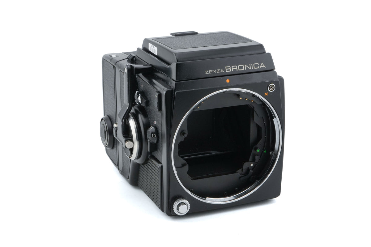Zenza Bronica SQ-A + SQ 6x6 120 Roll Film Back + Waist Level Finder
