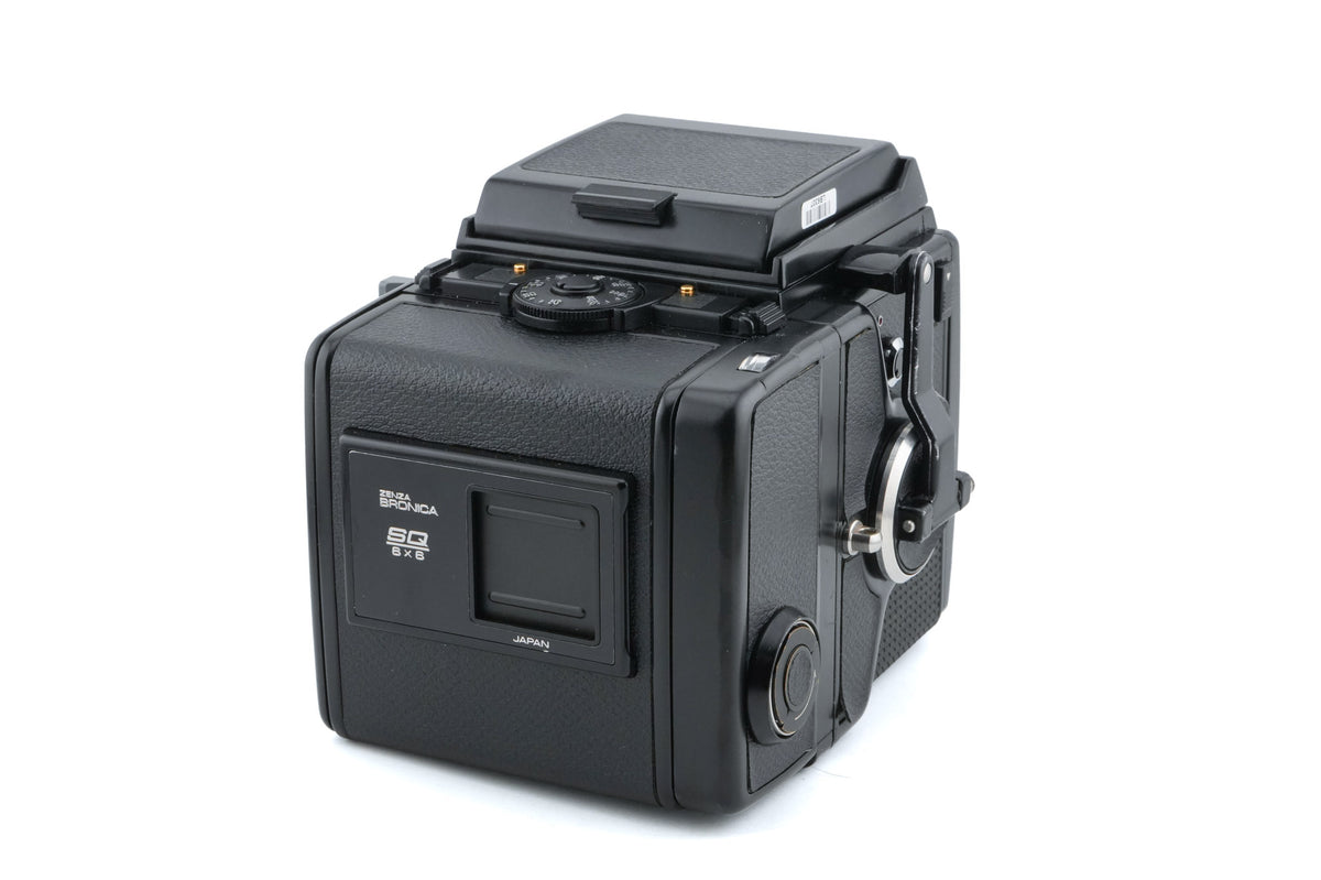 Zenza Bronica SQ-A + SQ 6x6 120 Roll Film Back + Waist Level Finder