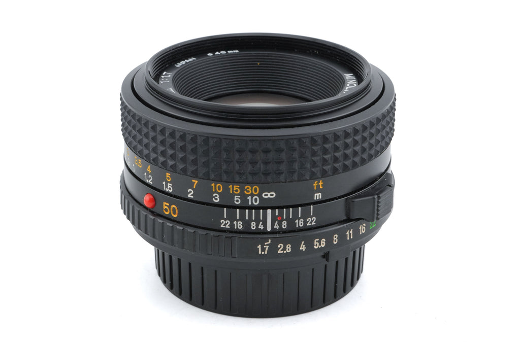 Minolta 50mm f1.7 MD Rokkor