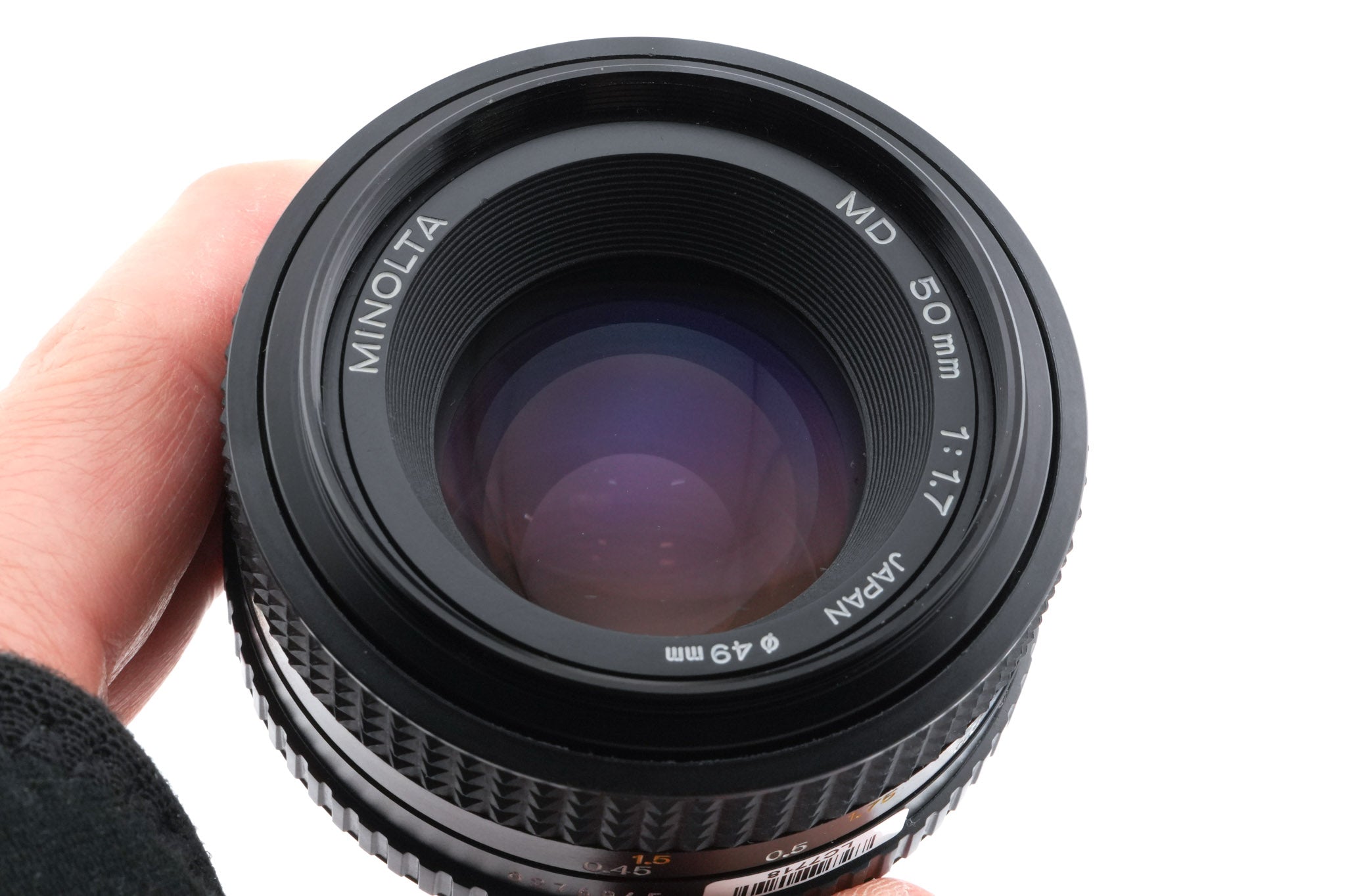Minolta 50mm f1.7 MD Rokkor