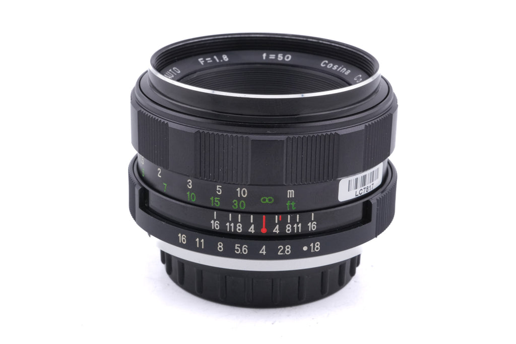 Cosina 50mm f1.8 Cosinon Auto