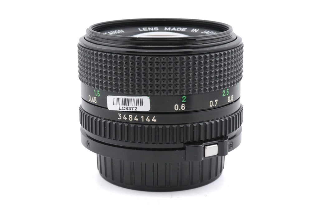 Canon 50mm f1.4 FDn