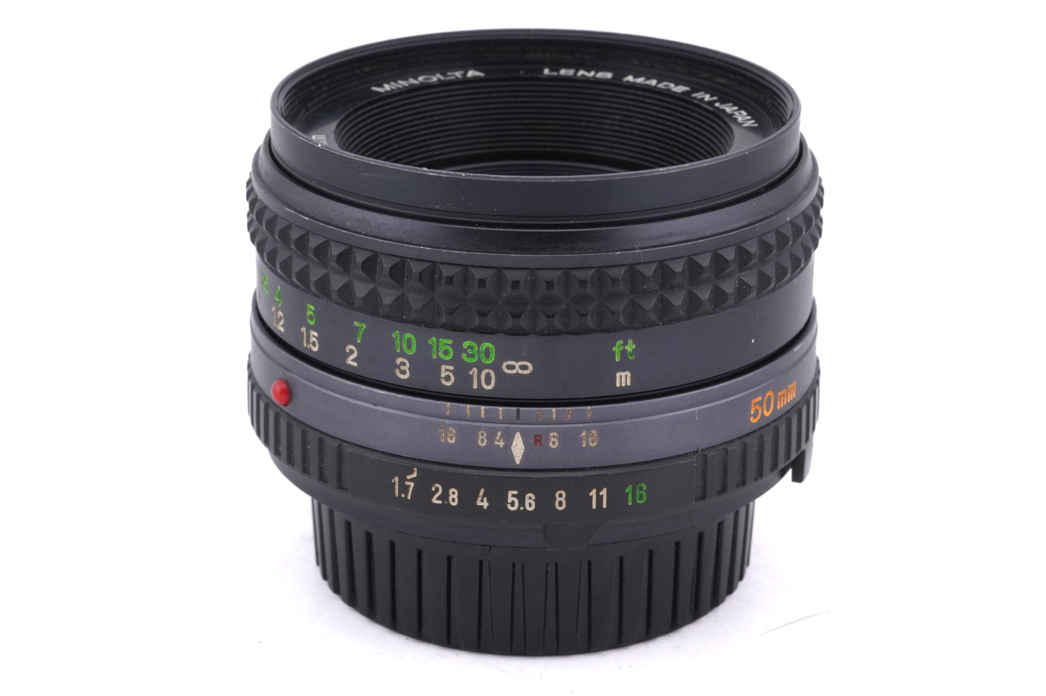 Minolta 50mm f1.7 MD Rokkor