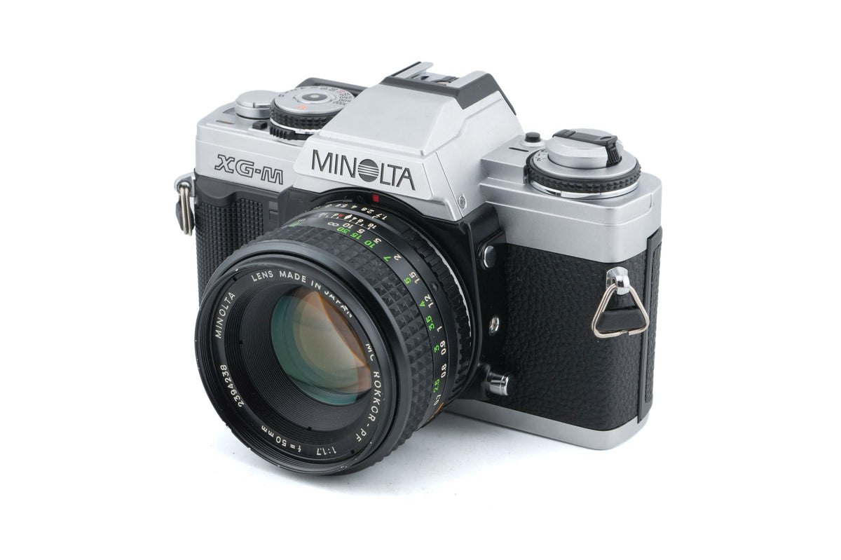 Minolta XG-M + 50mm f1.7 MC Rokkor-PF