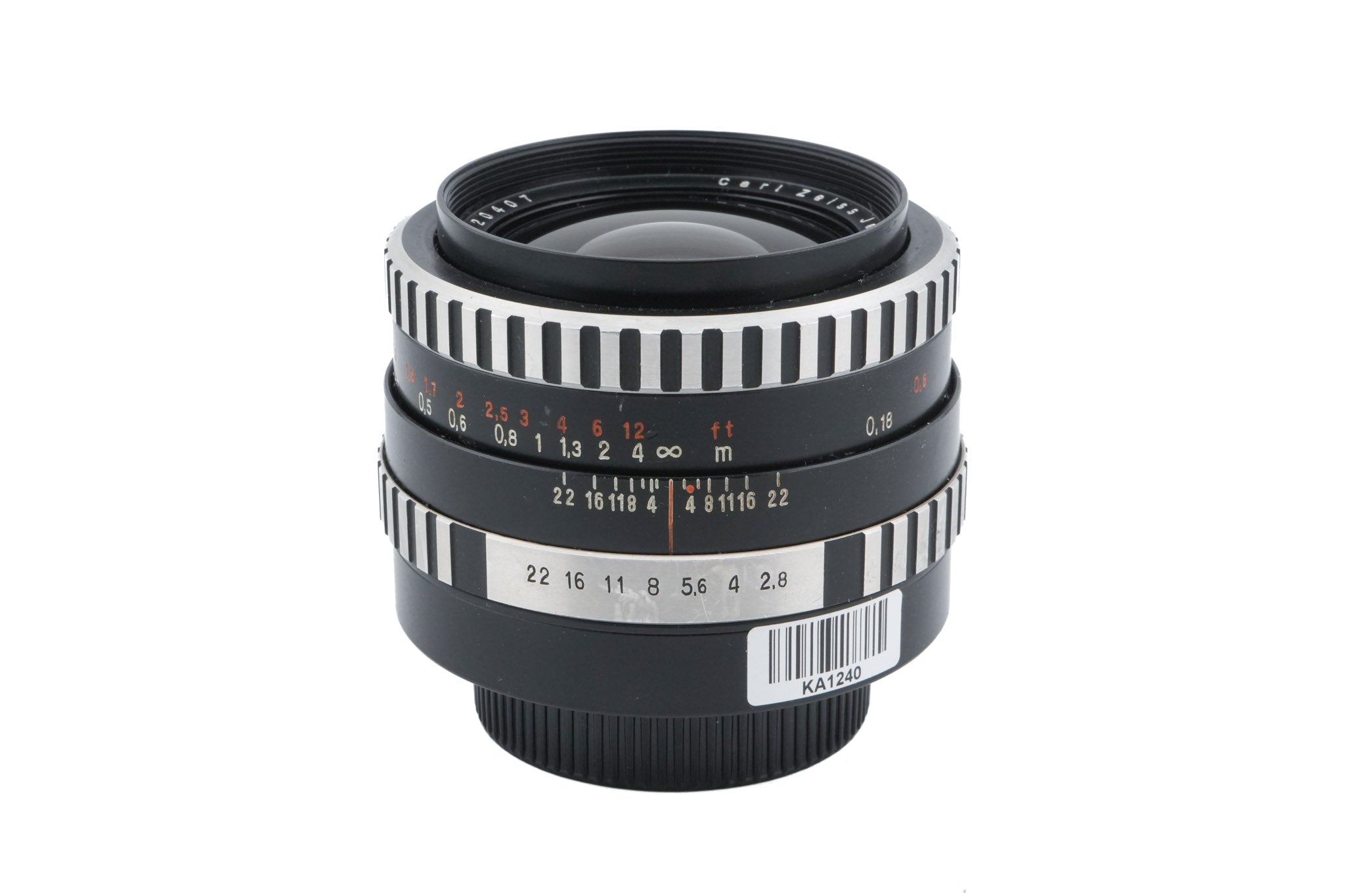 Carl Zeiss 35mm f2.8 Flektogon Jena - Lens