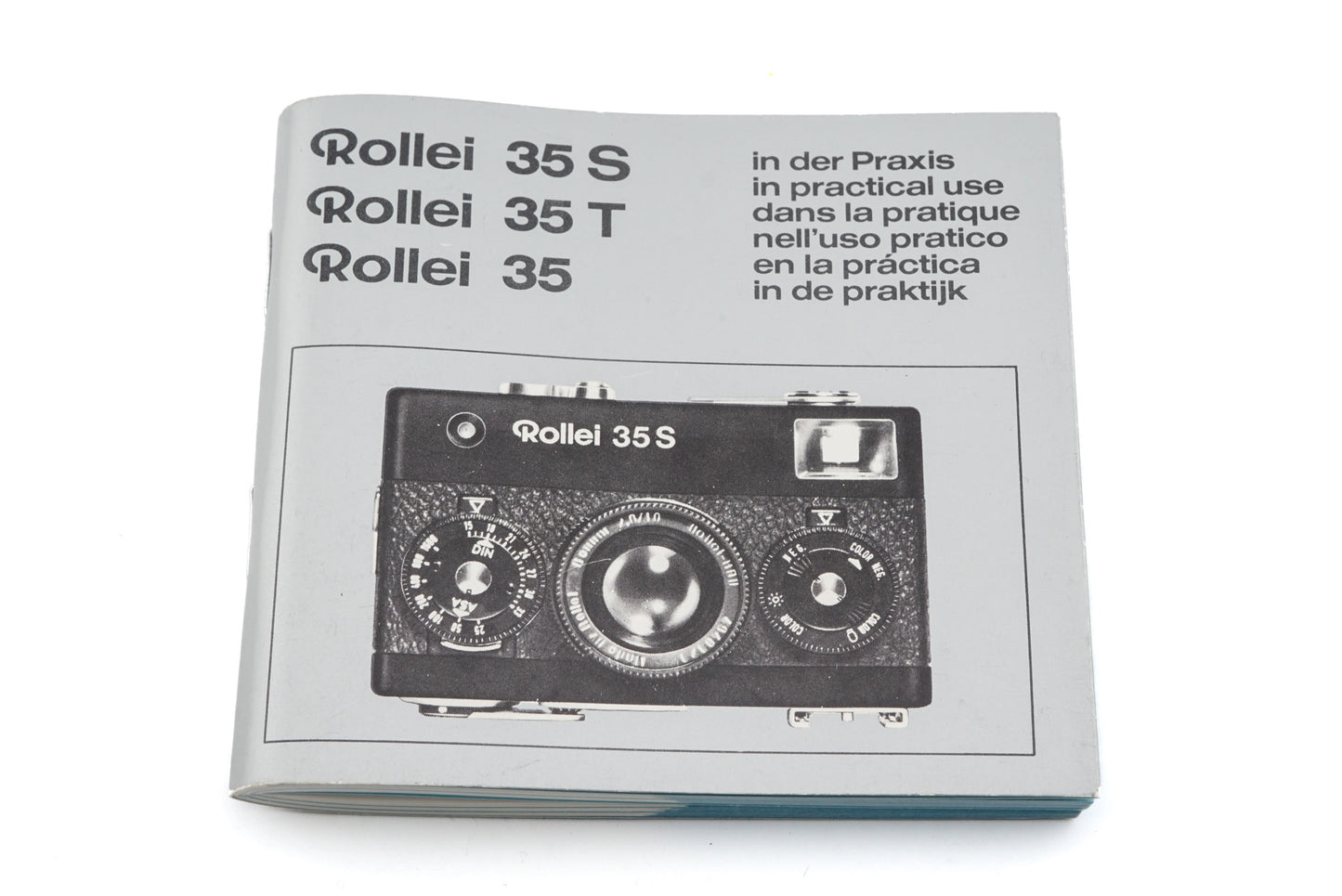 Rollei 35, 35 S, & 35 T "In Practical Use" Instructions - Accessory