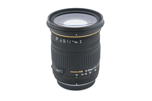 Sigma 18-50mm f2.8 EX DC Macro - Lens