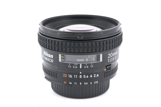 Nikon 20mm f2.8 AF Nikkor D - Lens