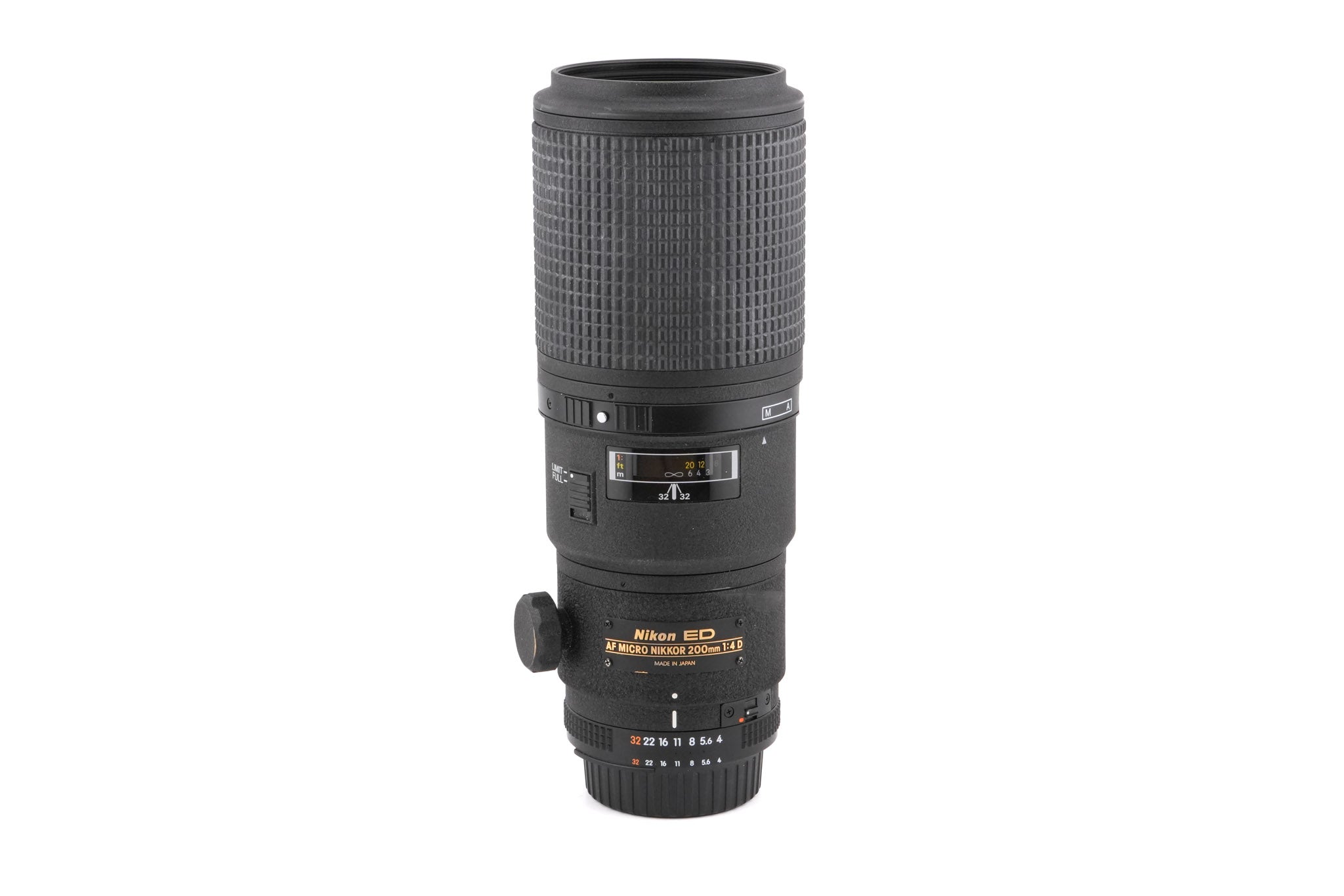 Nikon 200mm f4 D ED IF AF Micro-Nikkor - Lens