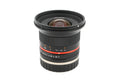 Samyang 12mm f2 NCS CS - Lens