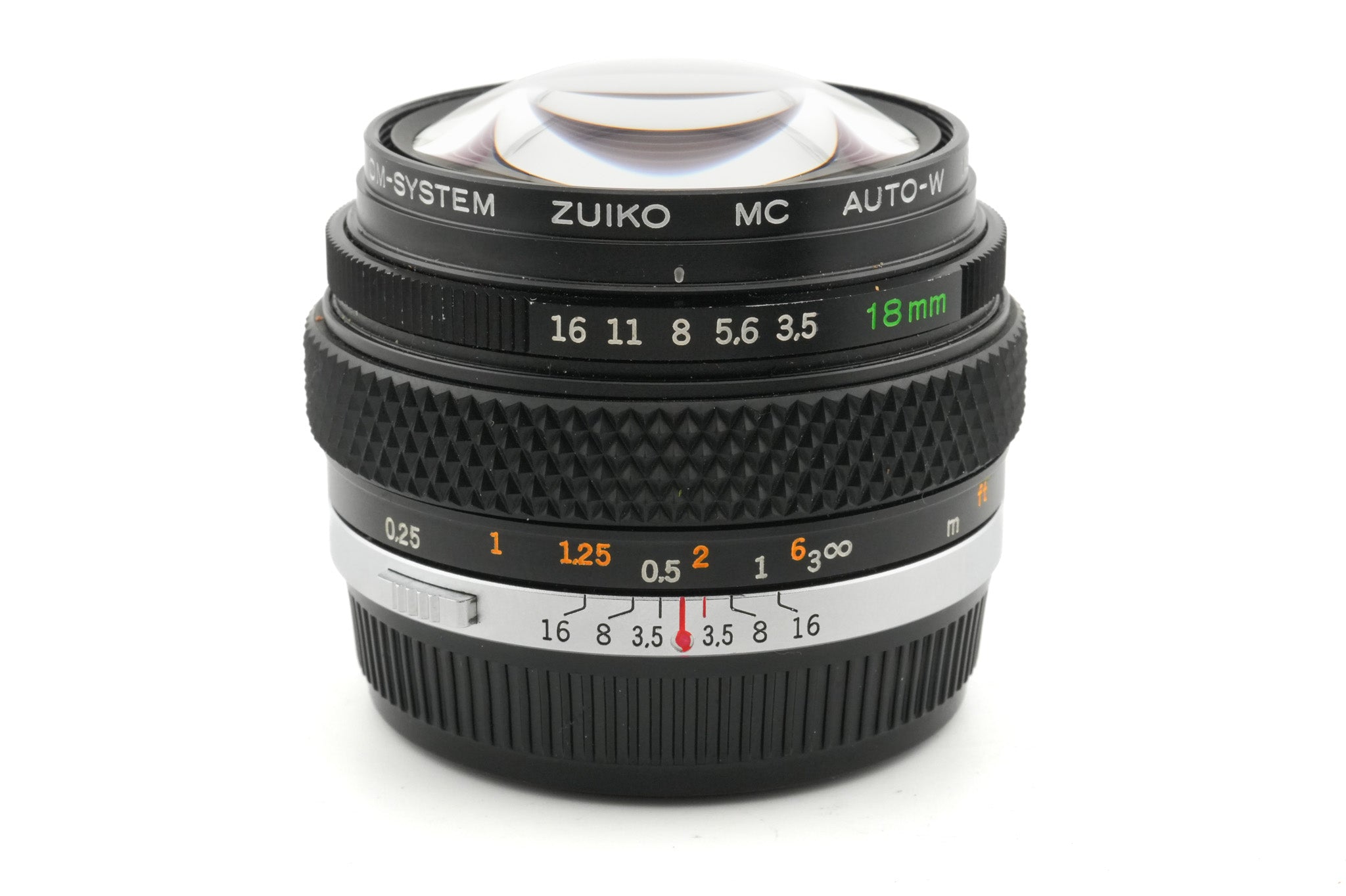 Olympus 18mm f3.5 Zuiko Auto-W MC - Lens