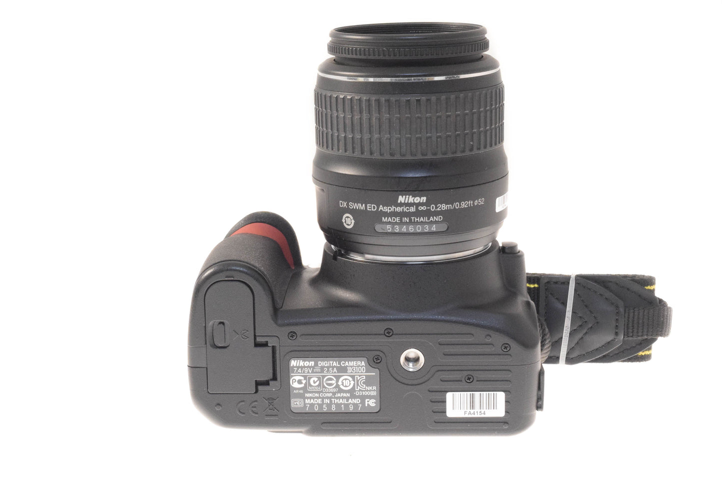 Nikon D3100 + 18-55mm f3.5-5.6 AF-S Nikkor G ED DX II