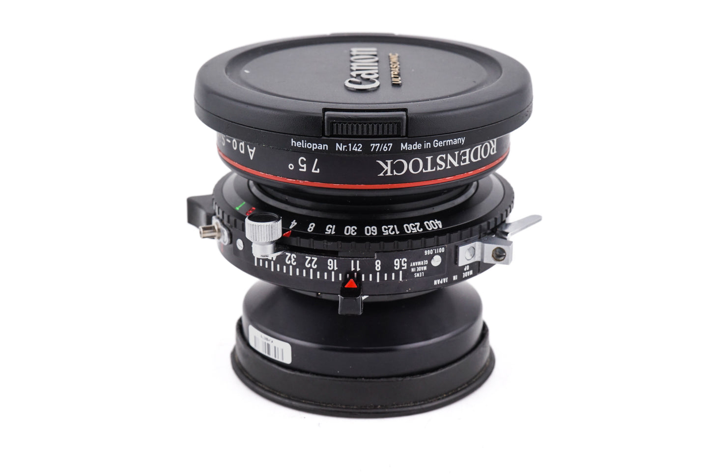 Rodenstock 180mm f5.6 APO-Sironar-S (Shutter)