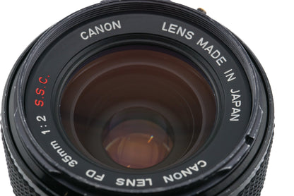 Canon 35mm f2 S.S.C. Concave