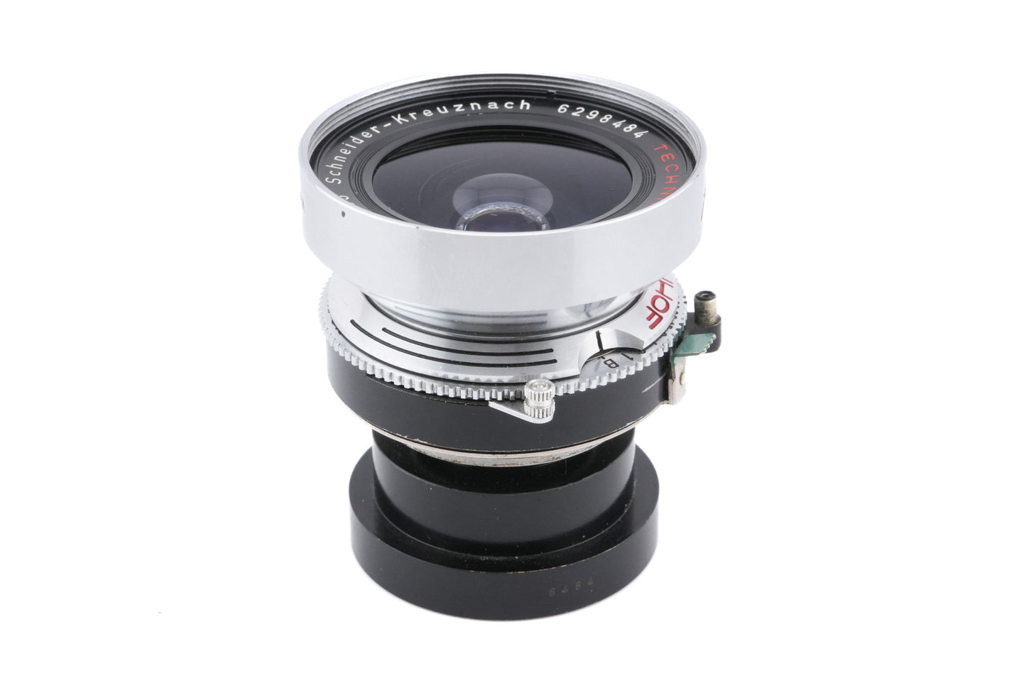 Schneider-Kreuznach 65mm f8 Super-Angulon (Shutter)