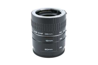 Kenko DG Extension Tube Set SAL/AF (12mm, 20mm & 36mm)