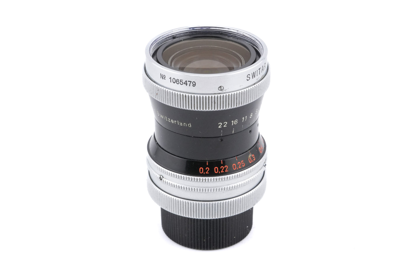 Kern-Paillard 10mm f1.6 Multicoated Switar H16 RX