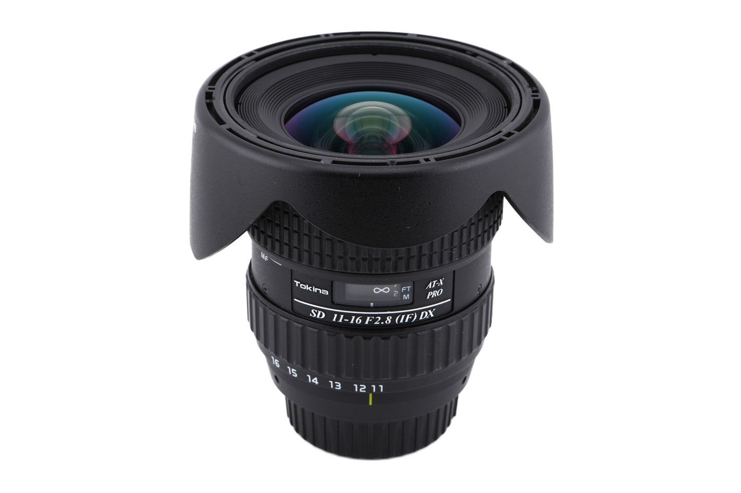 Tokina 11-16mm f2.8 SD AT-X Pro (IF) DX + BH-77B Lens Hood