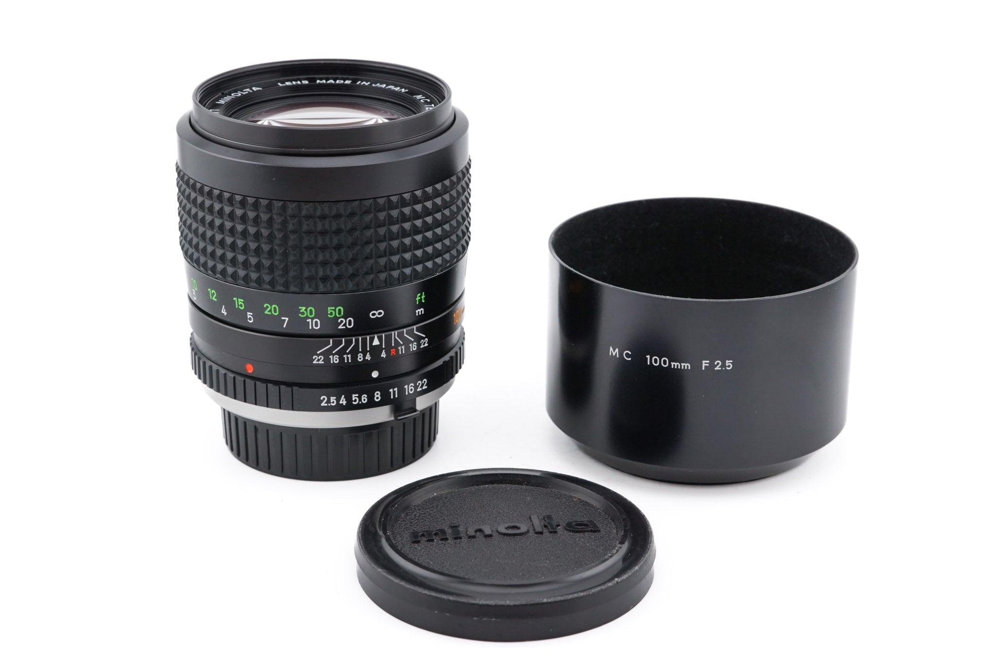 Minolta 100mm f2.5 MC Tele-Rokkor-PF – Kamerastore