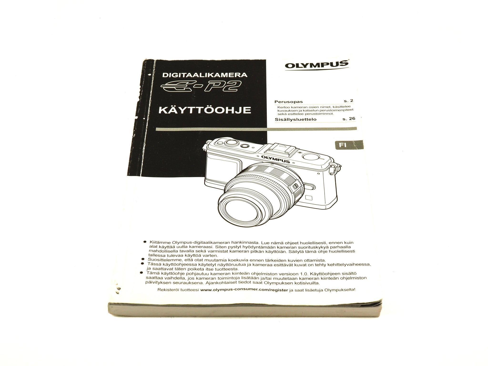 Olympus E-P2 Instructions – Kamerastore