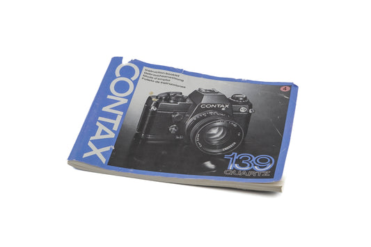 Contax 139 Quartz Instructions