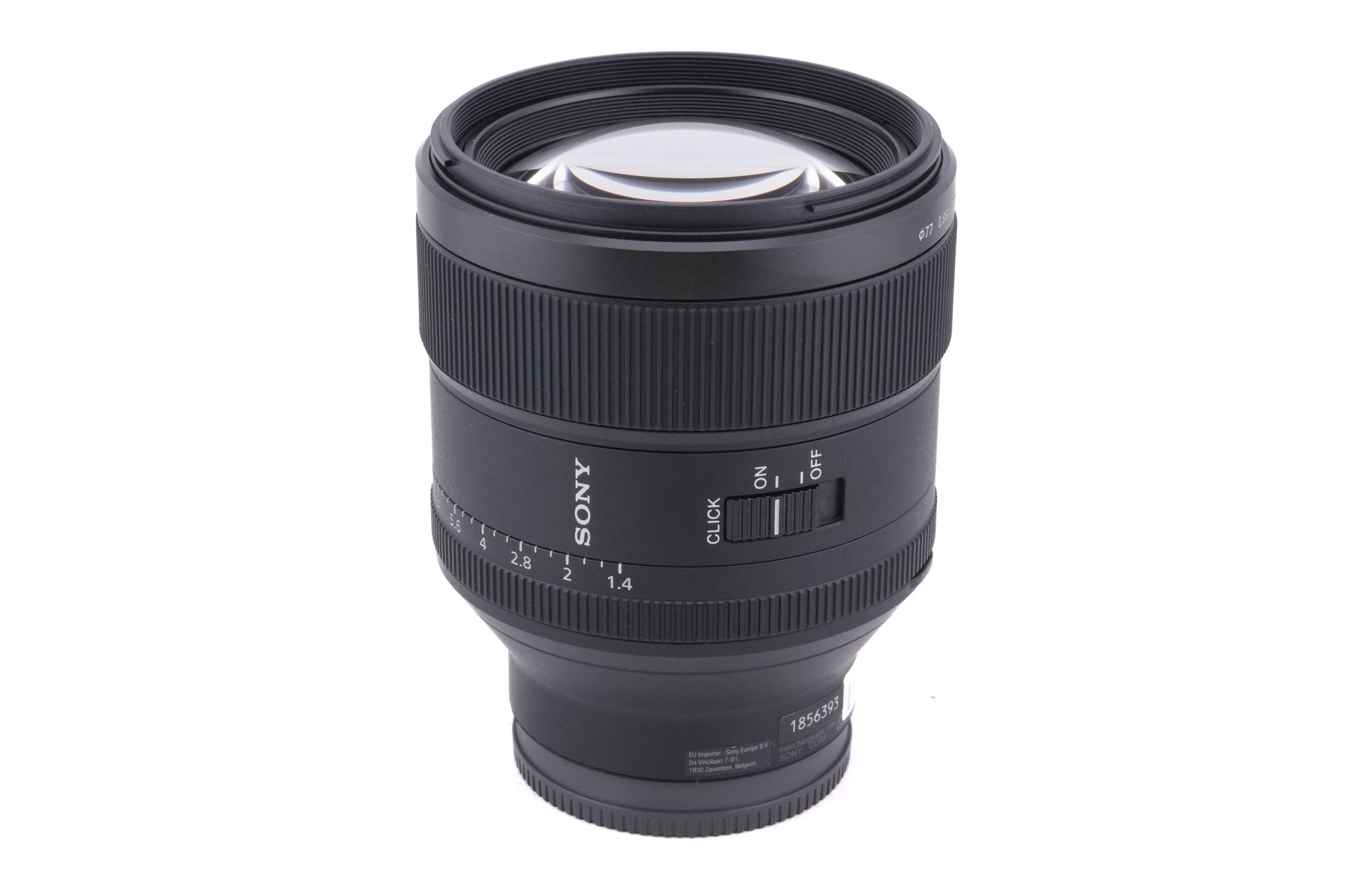 Sony 85mm f1.4 GM (SEL85F14GM)
