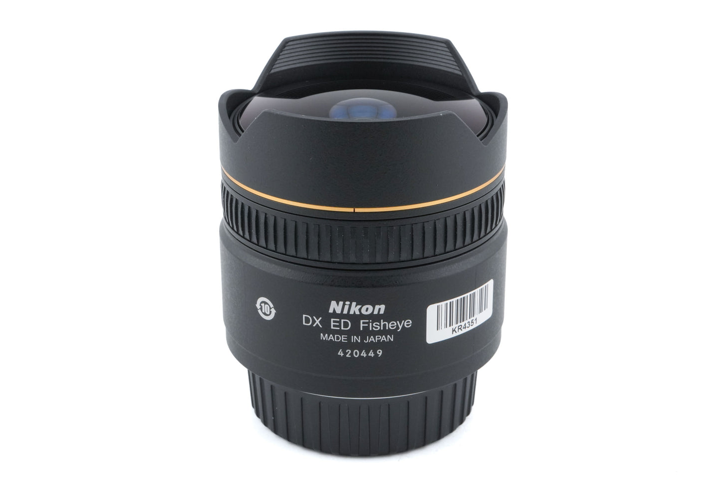 Nikon 10.5mm f2.8 AF Fisheye Nikkor G ED DX