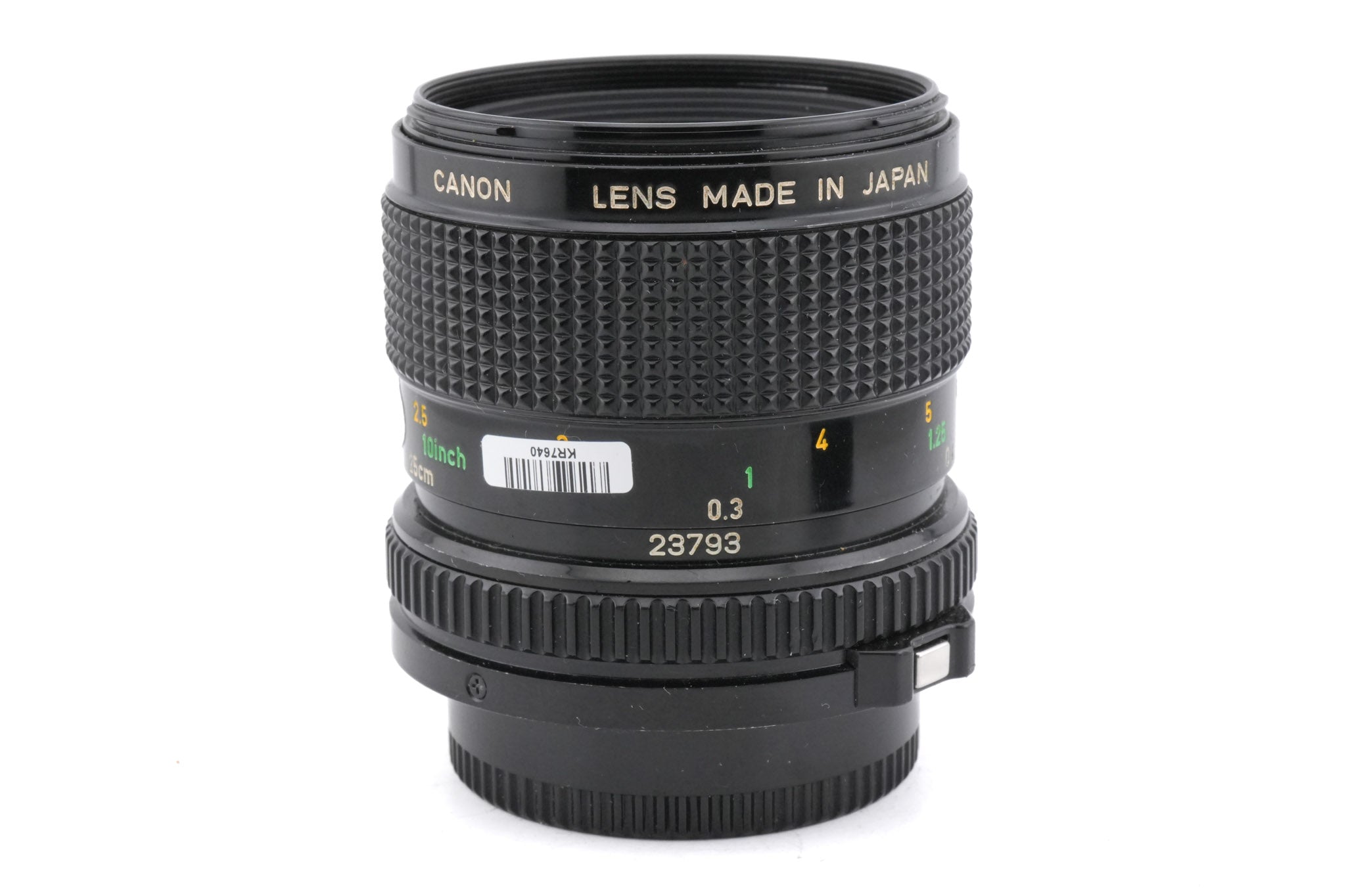 Canon 50mm f3.5 Macro FDn